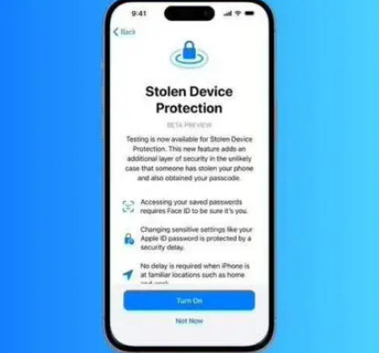 伊金霍洛苹果授权维修店分享被盗设备保护功能开启方法 